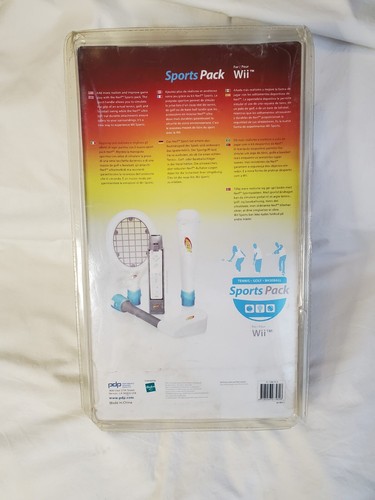 New Nintendo Wii Sports Pack Tennis Golf Baseball 3-in-1 Nerf Console Controller - Picture 5 of 14