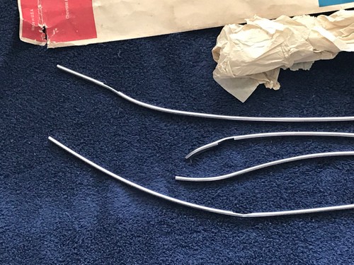 NOS 1967 67 Chevrolet Caprice Sport Sedan 4 Door Edge Guards 986999 - Picture 3 of 6