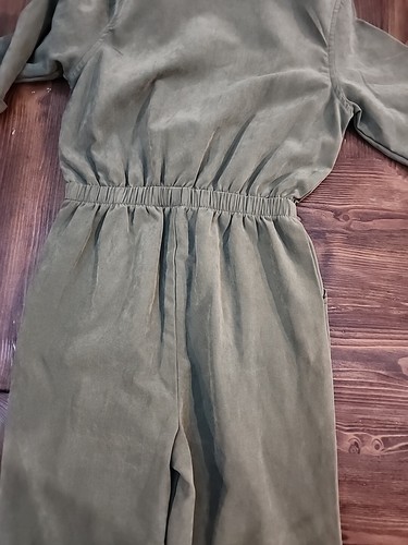 Wonder Nation Girls Juniors Green Short Sleeve Romper Jumpsuit - Picture 10 of 10