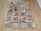 New Large Cowhide Rug Patchwork Cowskin Cow Hide Leather Carpet.