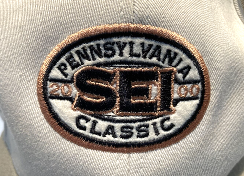 NWT PGA Tour Beige / Khaki Baseball Cap - Pennsylvania SEI Classic - Adjustable - Picture 2 of 13