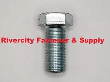 (1) M20-1.5x45 Hex Head Cap Screws M20x1.5x45 Bolts 20mm x 45mm Grade 10.9