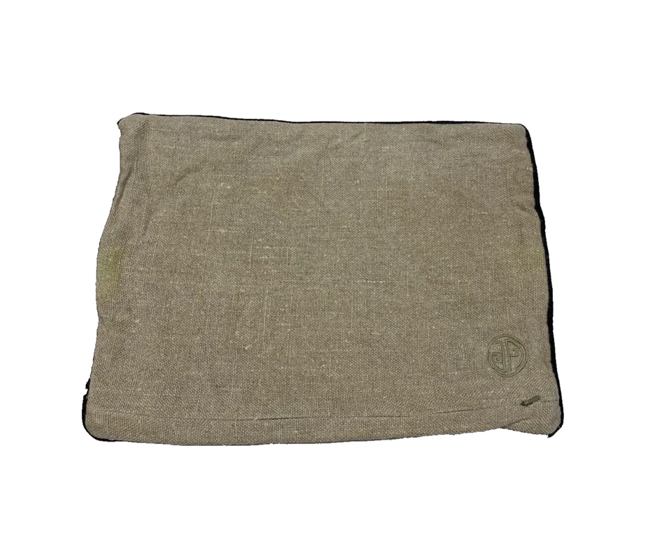 Funda de almohada lumbar Jonathan Adler 16 x 12 farsa novedad tiro pequeño lino púrpura Foto 3 de 4