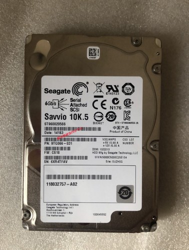 Seagate ST9900805SS 900GB HDD 10K RPM 6Gbps SAS 2.5-inch Hard Drive - Picture 2 of 3