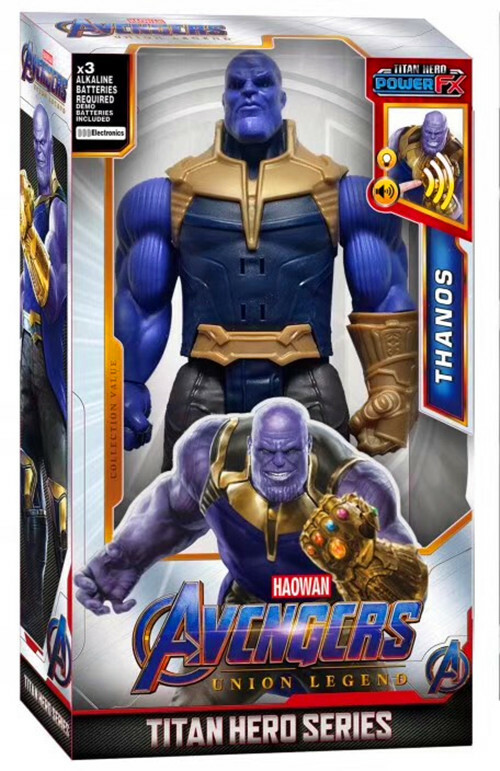 Talking Thanos Marvel Avengers Infinity War Endgame Power FX Action Figures Toy