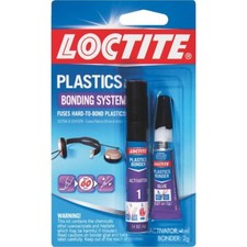  6 Pack LOCTITE Plastic Glue Bonder