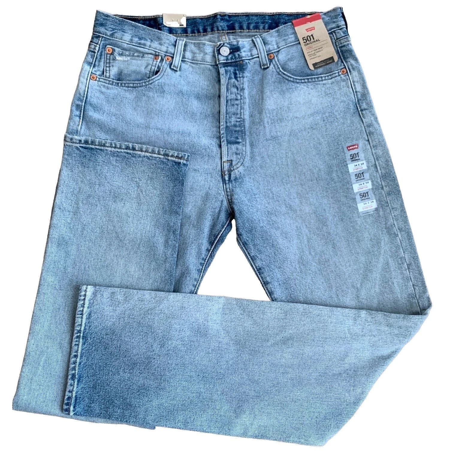 Levi's Polyester Regular Size Jeans for Men