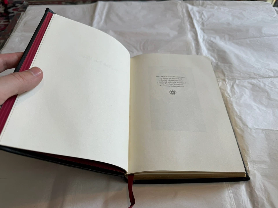 FRANKLIN LIBRARY The Tell Tale Heart And Other Stories 1984 Poe LEATHER VGOOD Foto 2 de 4