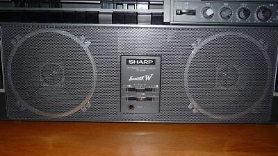 SHARP シャープ GF-818SB SHARP GF-818SB Stereo Radio Cassette Recorder | eBay