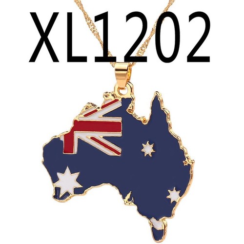 Necklace Congo Pendant Chain Necklace New Country Map Africa Guinea 1pc Flag - Picture 6 of 51