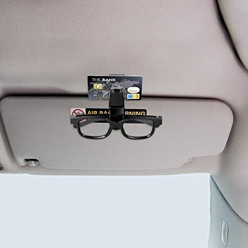 4 Pcs Sunglasses Holders for Car Sun Visor, Glasses Ticket Card Clip Mount - Picture 12 of 23