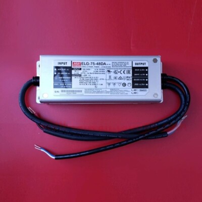 Meanwell ELG-75-48DA Waterproof LED Power Supply #W6