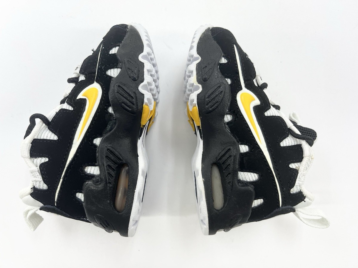2010 Kids Nike Air Max Hideo Nomo Black Gold Baby Toddler Baby