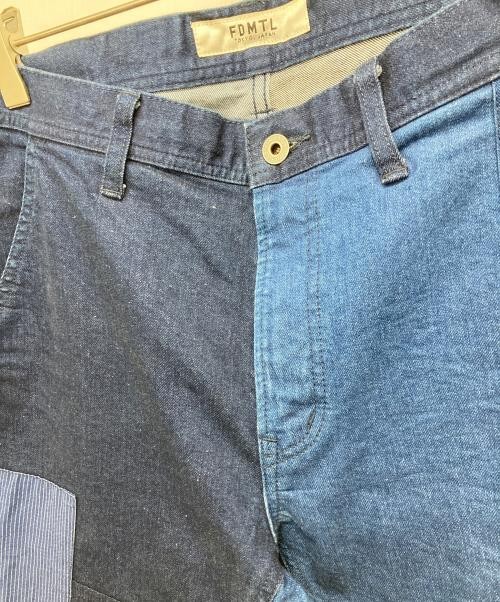 FDMTL                    Patchwork denim pants In… - image 4