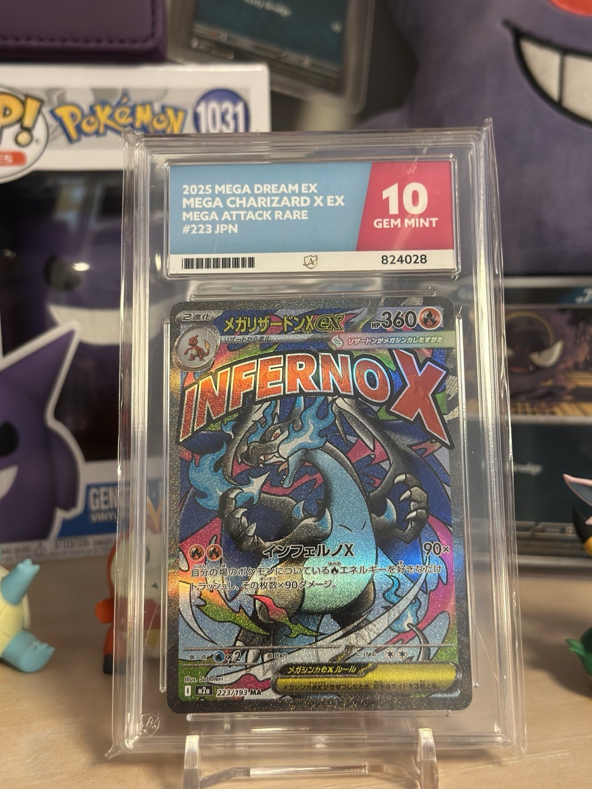 Pokémon TCG Mega Charizard X Ex 223/193 Pokemon Japanese Mega Dream Ex