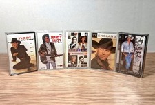 New Sealed - Lot of 5 Country Cassette Tapes Marty Stuart Neal McCoy Ty England