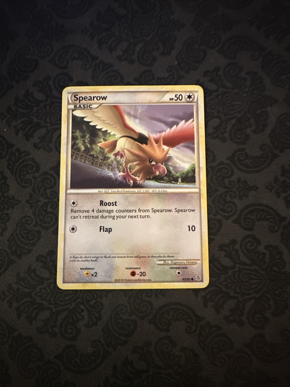 SPEAROW 62/95 - Unleashed - Common - Pokemon Card