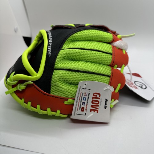 Guante de béisbol juvenil de bolsillo formado a mano Franklin 9.0 neo Grip para zurdos nuevo - Imagen 4 de 4