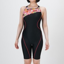 Mizuno Women  s Stroke ONE Swim Fitness All-in-One N2JGC80761 Coral Pink 2025SS