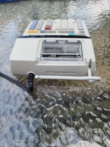 SHARP EL-1801V business desktop printing calculator, adding machine TESTED/Works - Picture 5 of 7