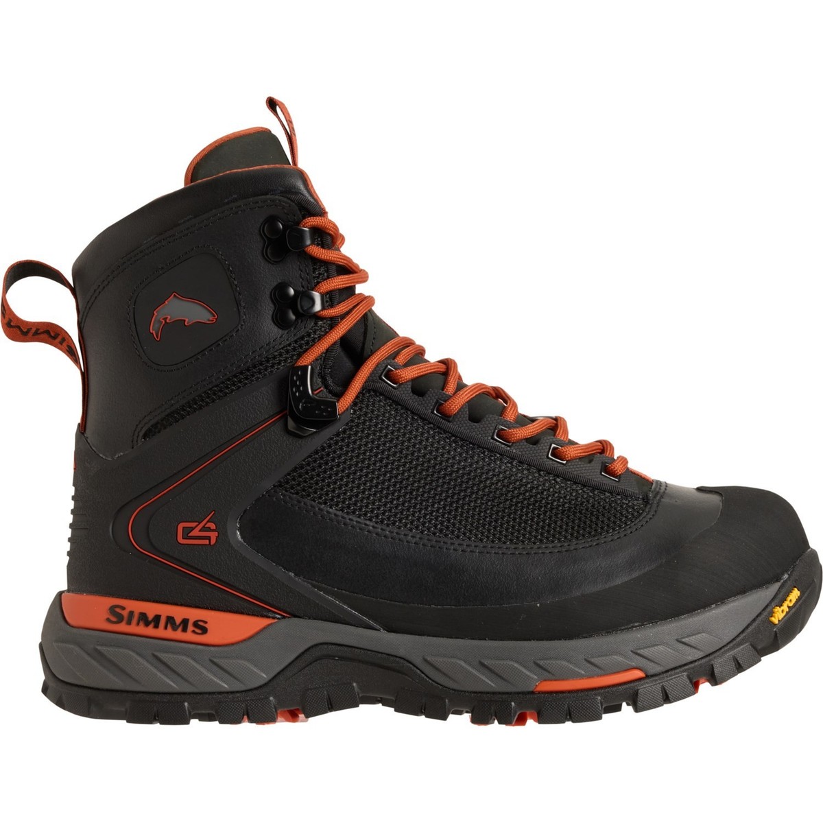 Simms Men's G4 PRO Powerlock Wading Boots Vibram Sole NIB $500 11