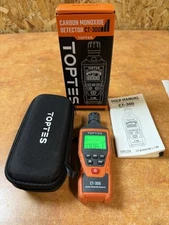 TopTes CT-300 Portable Carbon Monoxide Detector With Audible & Visual AleRT
