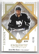 2017-18 Upper Deck Exquisite Collection Rookies Spectrum #RJH Josh Ho-Sang /66