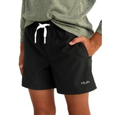 HUK Boys' Pursuit Volley Shorts Kids Quick-Dry Fishing Swim Cover Up