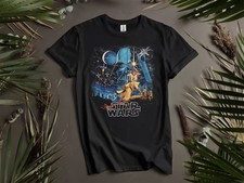 Star Wars A New Hope Classic Vintage Custom T-Shirts For Men