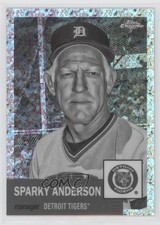 2022 Topps Chrome Platinum Anniversary Sparky Anderson #487 HOF 12wz