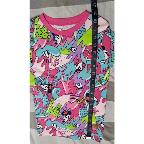 Disney Minnie Mouse Girl's 4-Piece Cotton 100% Pajama Set Sz L(10) - Picture 9 of 20