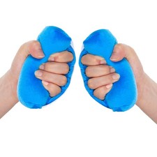TYYIHUA Palm Protector Hand Contracture Cushion, 2 Pack Fluff Finger 2pc