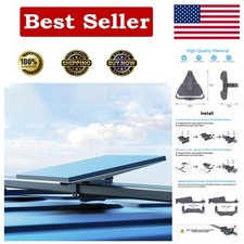 Sleek Powder-Coated Starlink Mini Mount for Secure RV and Mobile Installations