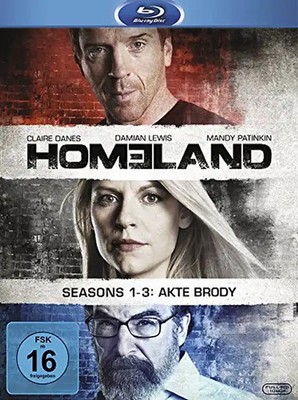 Homeland 1-3: Akte Brody [9 Discs]