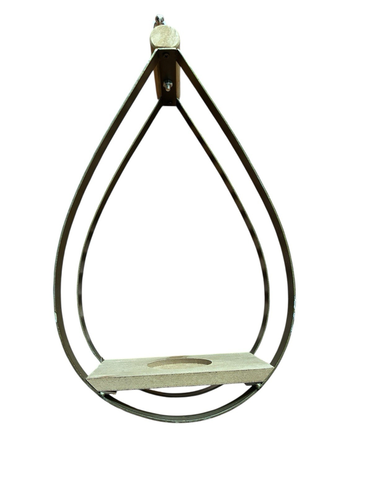 Teardrop Frame Natural/bronze