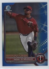 2022 Bowman Draft Chrome Blue Refractor 34/150 Danny De Andrade #BDC-107 09w2