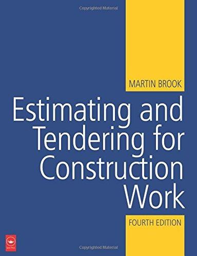 Estimating and Tendering for Construction Work - Brook, Martin