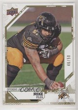 2019 Upper Deck CFL Gold 46/50 Mike Filer #95 n1u