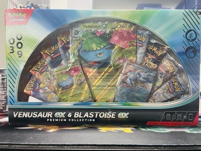 Pokemon Venusaur ex & Blastoise ex Premium Collection GameStop Excl - NEW/Sealed