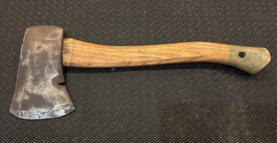 Vintage Wards Master Quality Hatchet Camping Axe USA Total Weight 1LB 11 oz