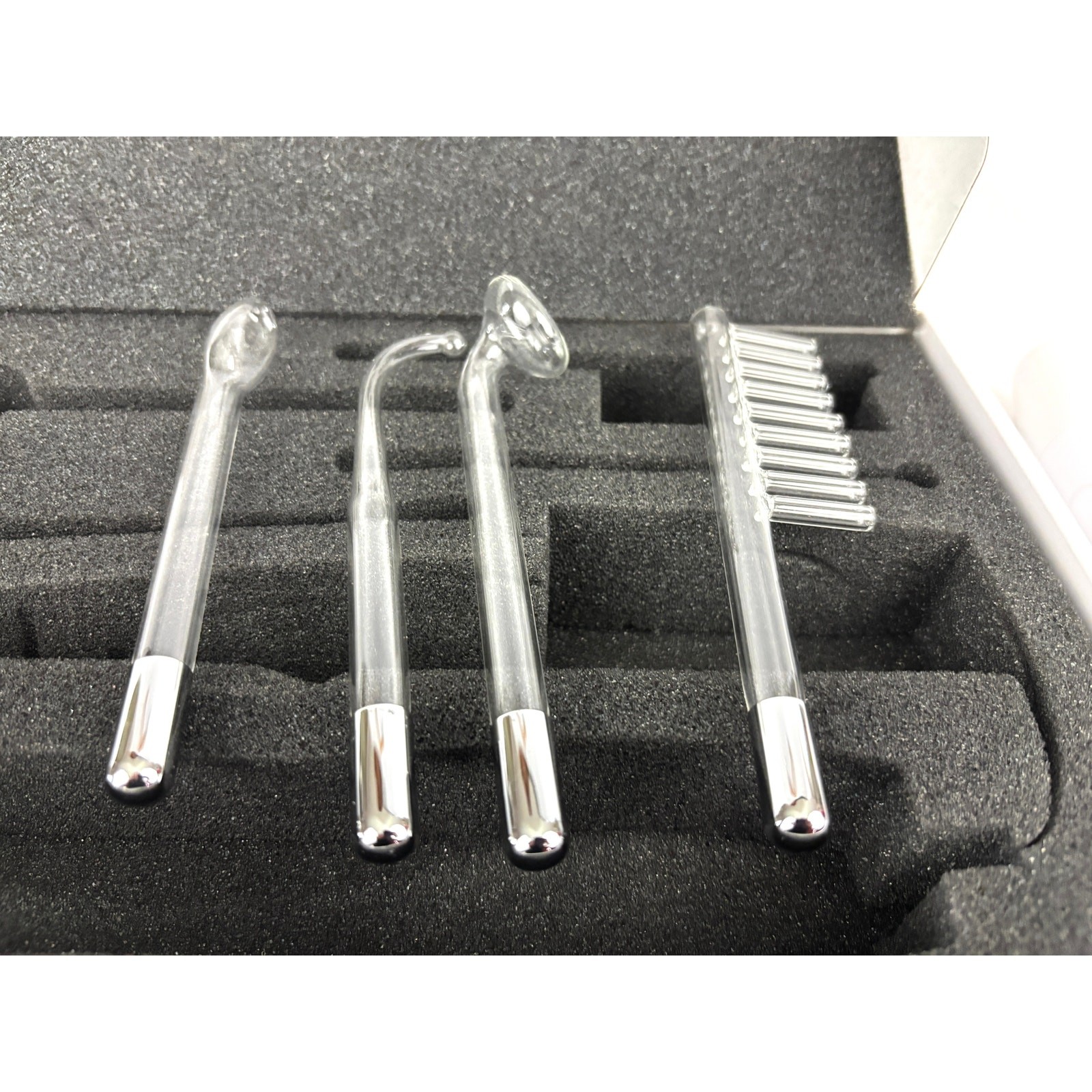 High Frequency Portable Handheld Facial Skin Facial Wand with 4 Electrodes NEW