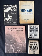 Vietnam War US Military Rare In Country Booklets & Manuals 