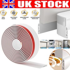 2m Silicone Draught Excluder Door Strip Bottom Windproof Dust Proof Insect Proof