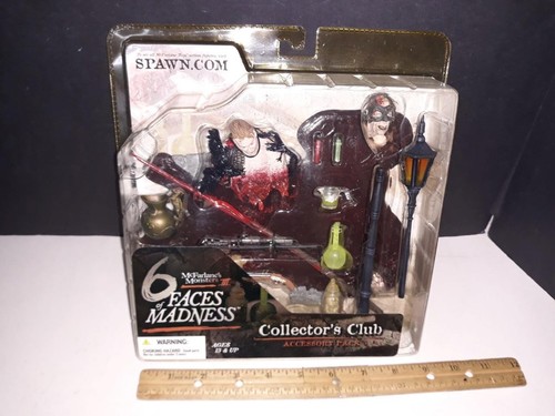 McFarlane 6 Faces of Madness Accessory Pack Monster's Club Detailed Figure Pack