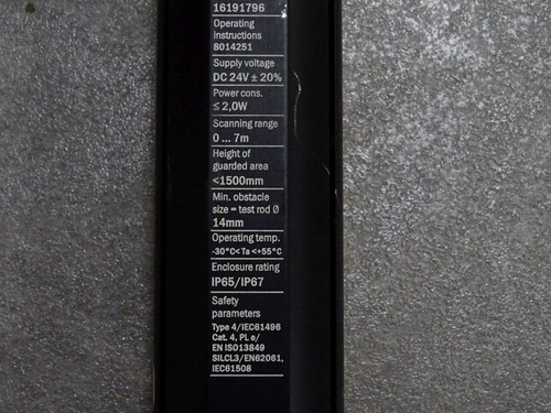 Sick Sicherheitslichtvorhang 1211482 C4C-SA15010A10000 Sender - Picture 3 of 3