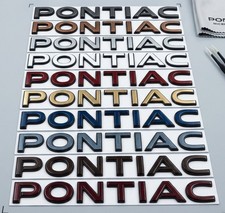 Vintage Pontiac Emblembadge 87-90 All Colors Shown Available Offers Accepted