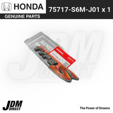 Genuine Honda Oem Integra Dc5 Acura Rsx 02-06 Type-s Red Rear Back Emblem Badge