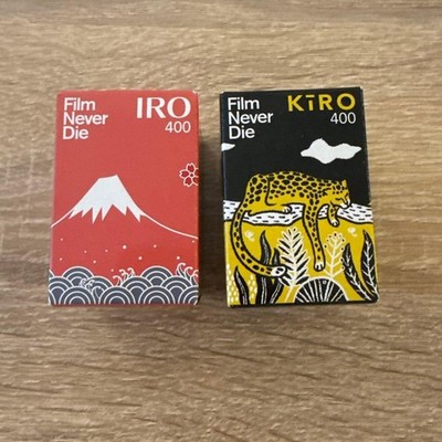 2-Pack FilmNeverDie IRO400 & KIRO400 Film