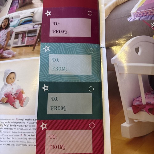 American Girl Doll 2014 2017 Wonder Holidays Tenney Gabriela Sam Large Magazine - Picture 8 of 10