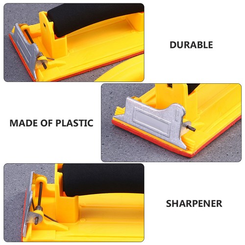 3 Pcs Auto Body Sandpaper Adjustable Sanding Block Holder for Hand - Picture 8 of 12
